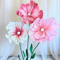 Giant Faux Florals