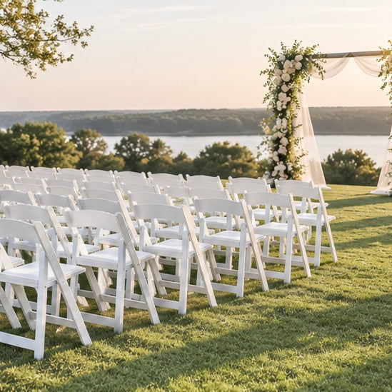 White Resin Chairs