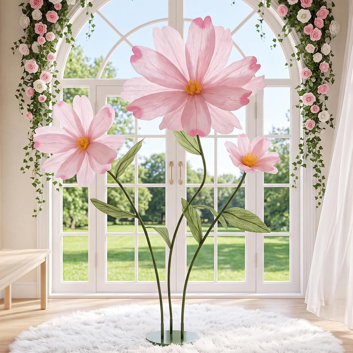 Giant Faux Florals