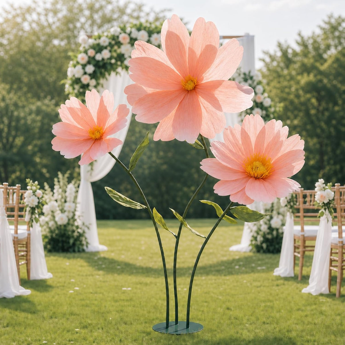 Giant Faux Florals