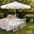 White Tassel Umbrella